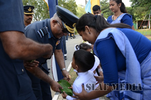 The
newly constructed pre-school at SLAF Station Ampara
