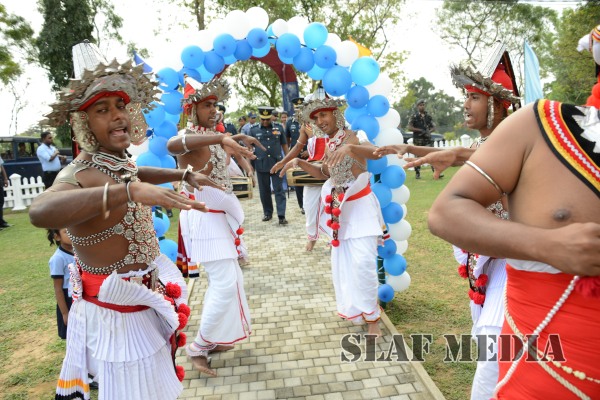 The
newly constructed pre-school at SLAF Station Ampara