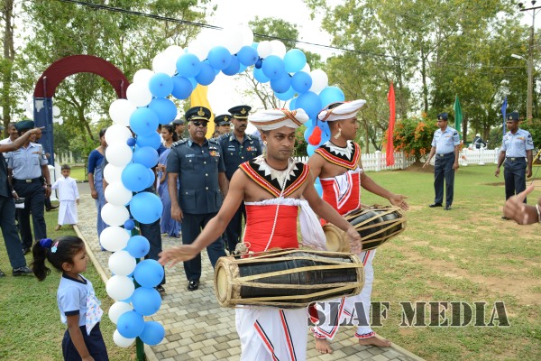 The
newly constructed pre-school at SLAF Station Ampara