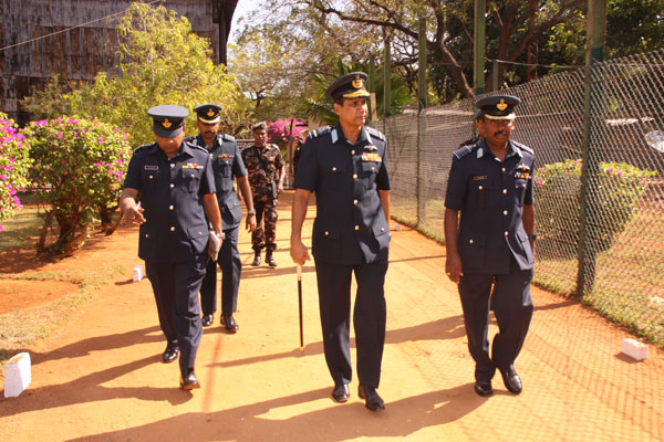 Annual Commander's Inspection at Sri Lanka Air Force Station, Palaly