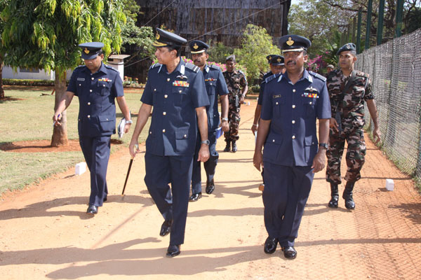 Annual Commander's Inspection at Sri Lanka Air Force Station, Palaly