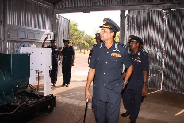 Annual Commander's Inspection at Sri Lanka Air Force Station, Palaly
