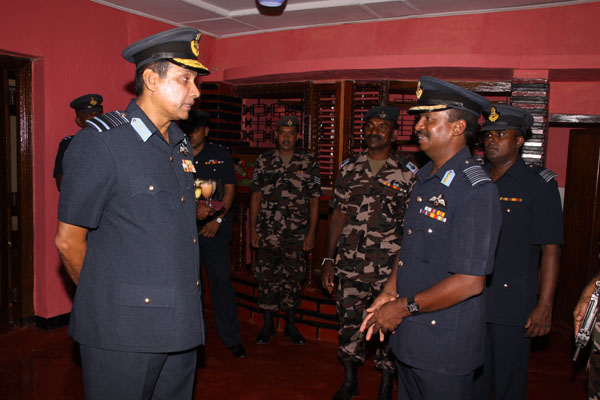 Annual Commander's Inspection at Sri Lanka Air Force Station, Palaly