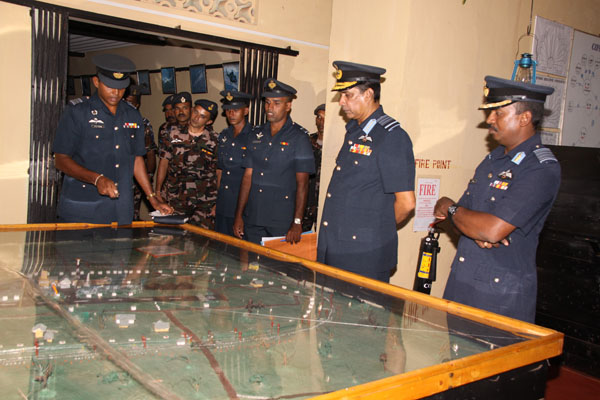 Annual Commander's Inspection at Sri Lanka Air Force Station, Palaly