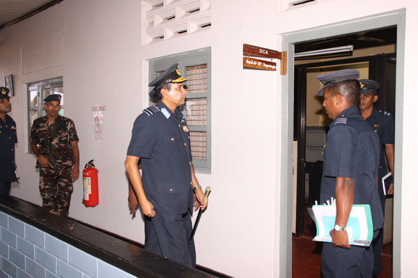 Annual Commander's Inspection at Sri Lanka Air Force Station, Palaly