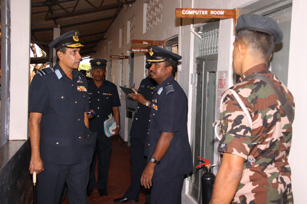 Annual Commander's Inspection at Sri Lanka Air Force Station, Palaly