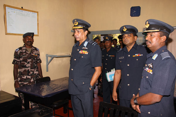 Annual Commander's Inspection at Sri Lanka Air Force Station, Palaly