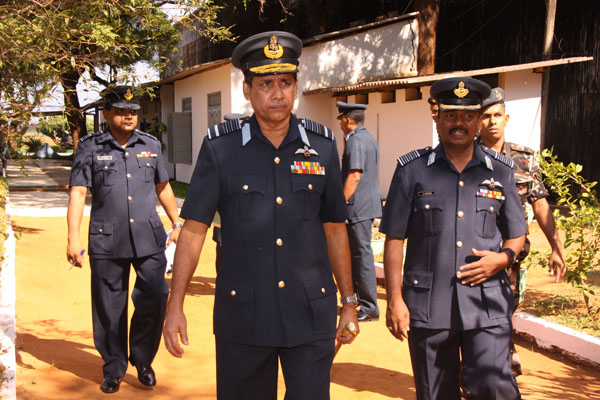 Annual Commander's Inspection at Sri Lanka Air Force Station, Palaly