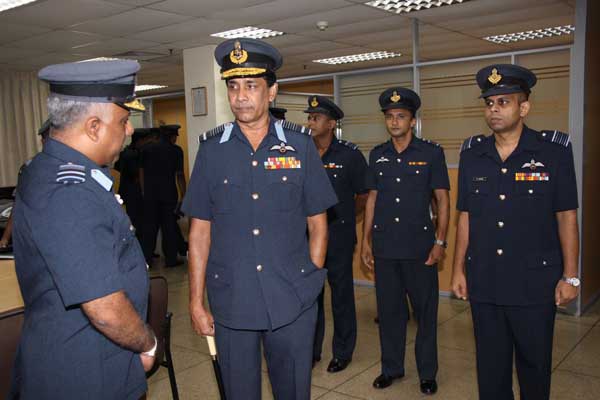 Annual Commander's Inspection at Sri Lanka Air Force Station, Colombo