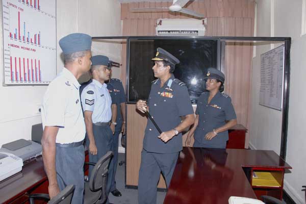 Annual Commander's Inspection at Sri Lanka Air Force Station, Colombo