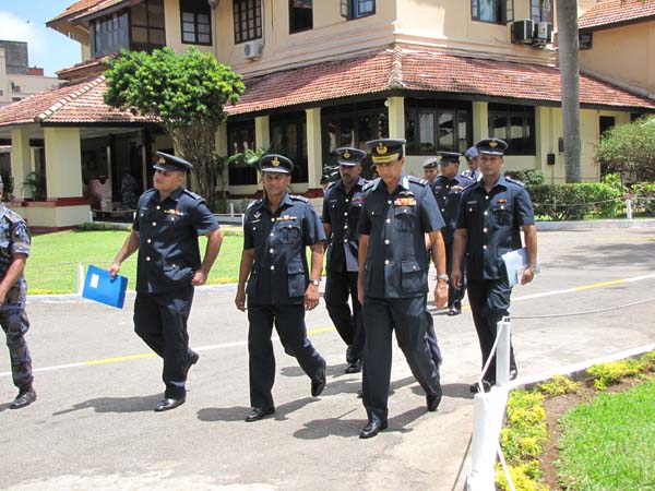 Annual Commander's Inspection at Sri Lanka Air Force Station,
Colombo