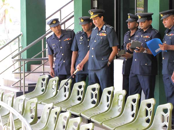 Annual Commander's Inspection at Sri Lanka Air Force Station,
Colombo