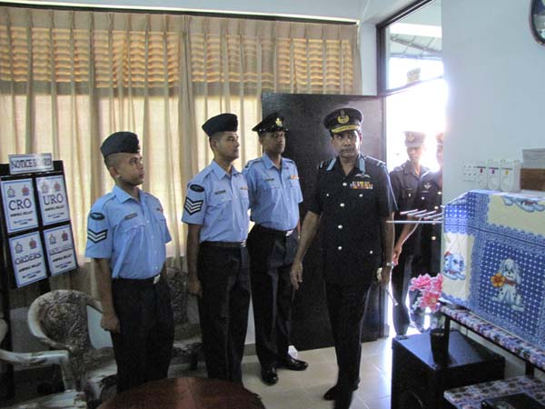 Annual Commander's Inspection at Sri Lanka Air Force Station,
Colombo