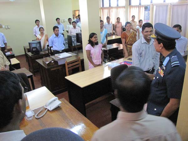 Annual Commander's Inspection at Sri Lanka Air Force Station,
Colombo