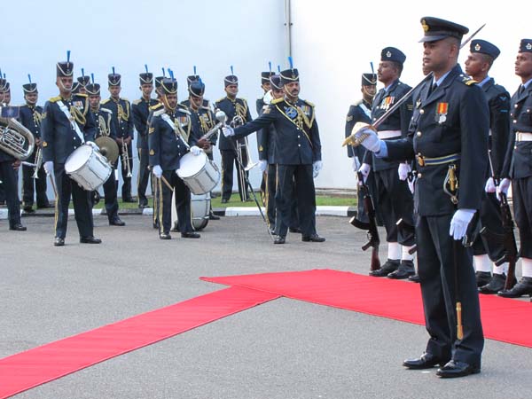 Annual Commander's Inspection at Sri Lanka Air Force Station,
Colombo