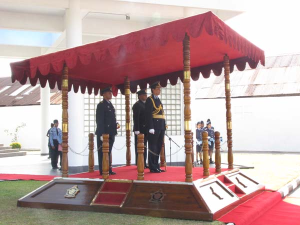 Annual Commander's Inspection at Sri Lanka Air Force Station,
Colombo