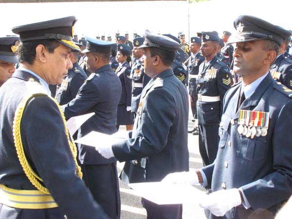 Annual Commander's Inspection at Sri Lanka Air Force Station,
Colombo