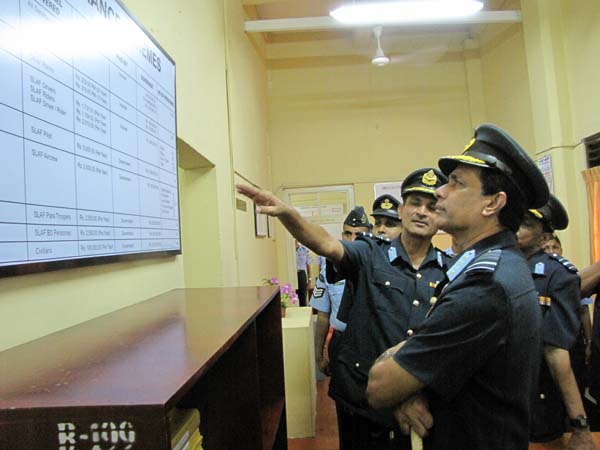 Annual Commander's Inspection at Sri Lanka Air Force Station,
Colombo