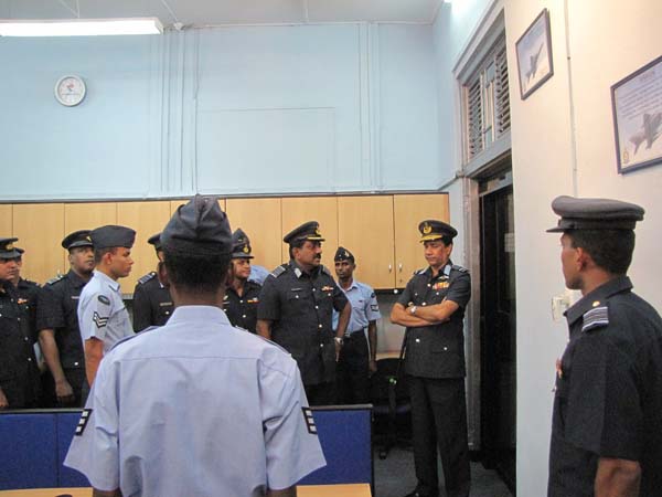 Annual Commander's Inspection at Sri Lanka Air Force Station,
Colombo