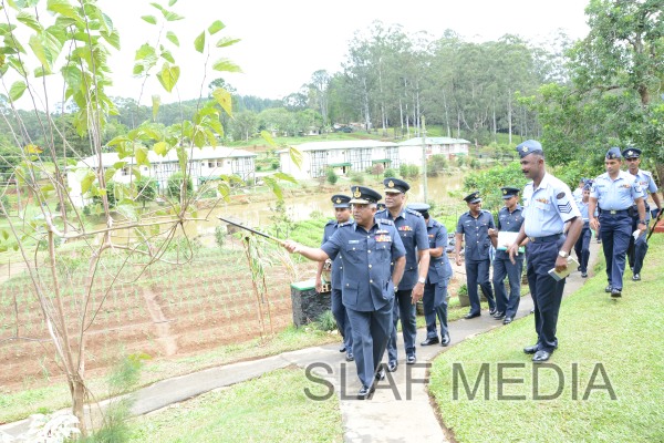 Annual AOC's Inspection 0f SLAF CTS Diyatalawa and SLAF Piduruthalagala