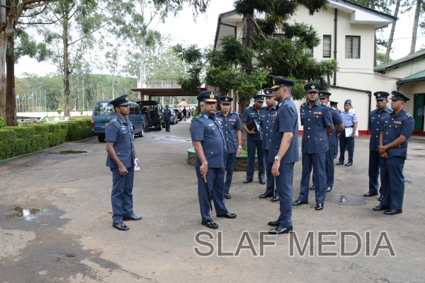 Annual AOC's Inspection 0f SLAF CTS Diyatalawa and SLAF Piduruthalagala