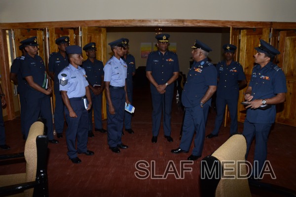 Annual AOC's Inspection 0f SLAF CTS Diyatalawa and SLAF Piduruthalagala