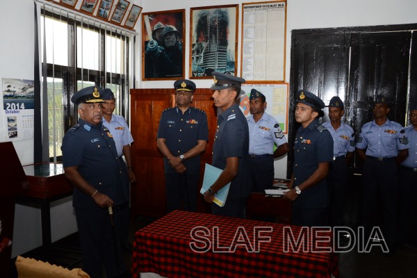 Annual AOC's Inspection 0f SLAF CTS Diyatalawa and SLAF Piduruthalagala