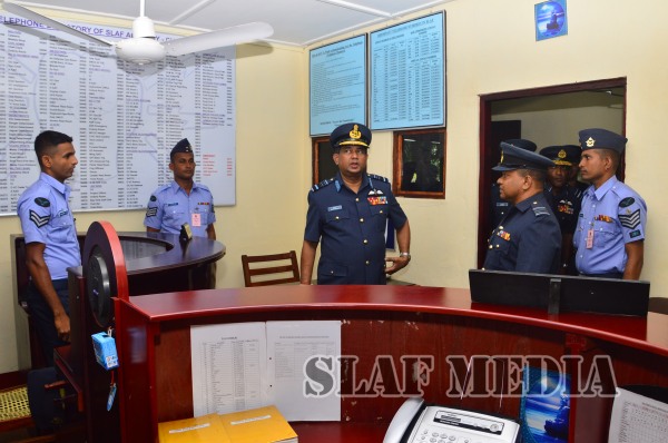 Annual AOC's Inspection at SLAF Academy China Bay