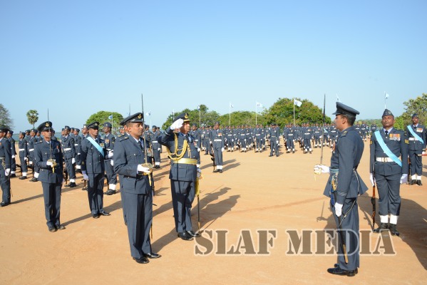 Annual AOC's Inspection at SLAF Academy China Bay
