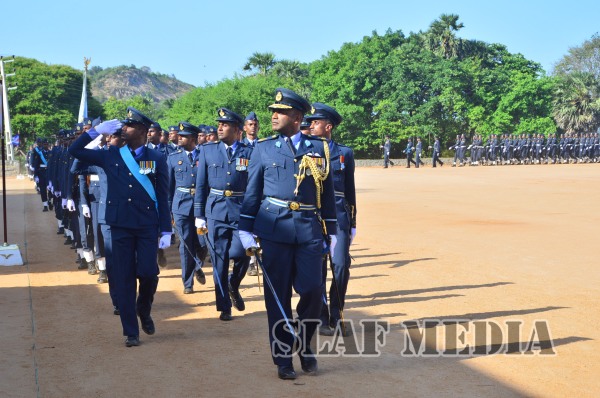 Annual AOC's Inspection at SLAF Academy China Bay