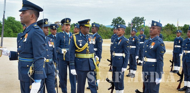 Annual Commander's Inspection of SLAF Station Ampara