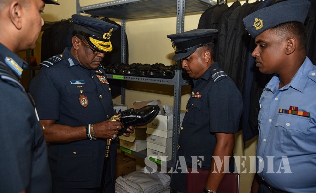 Annual Commander's Inspection of SLAF Station Ampara