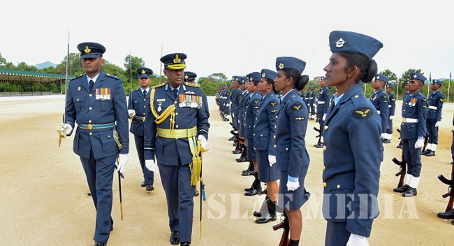 Annual Commander's Inspection of SLAF Station Ampara