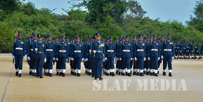 Annual Commander's Inspection of SLAF Station Ampara
