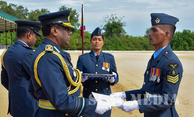 Annual Commander's Inspection of SLAF Station Ampara