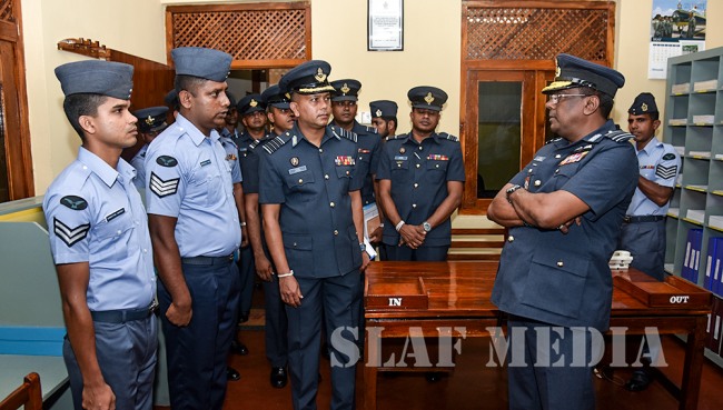 Annual Commander's Inspection of SLAF Station Ampara