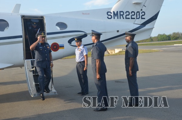 Annual Aoc’s Inspection At Slaf Station Ampara