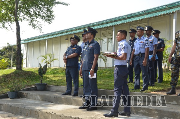 Annual Aoc’s Inspection At Slaf Station Ampara
