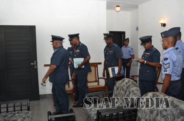 Annual Aoc’s Inspection At Slaf Station Ampara