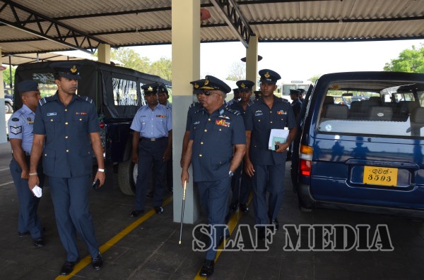 Annual Aoc’s Inspection At Slaf Station Ampara