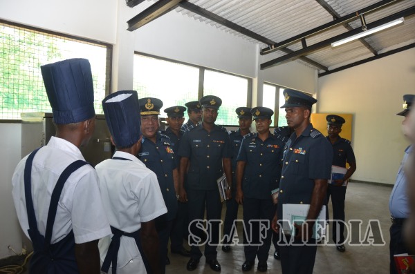 Annual Aoc’s Inspection At Slaf Station Ampara