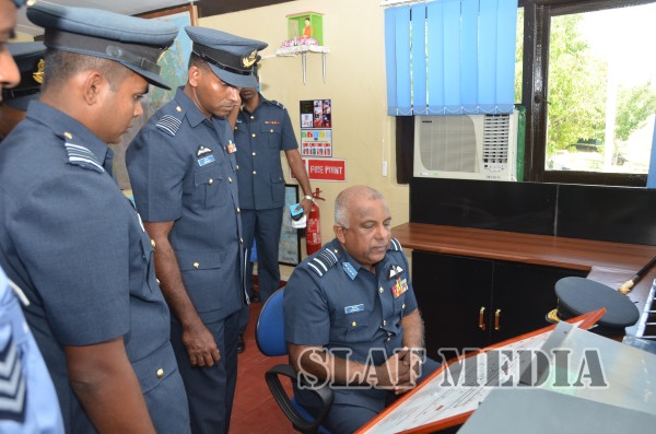 Annual Aoc’s Inspection At Slaf Station Ampara