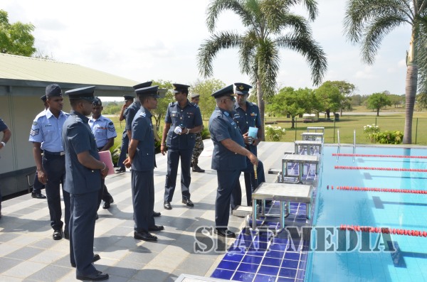 Annual Aoc’s Inspection At Slaf Station Ampara