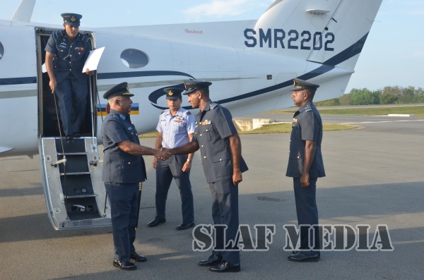 Annual Aoc’s Inspection At Slaf Station Ampara