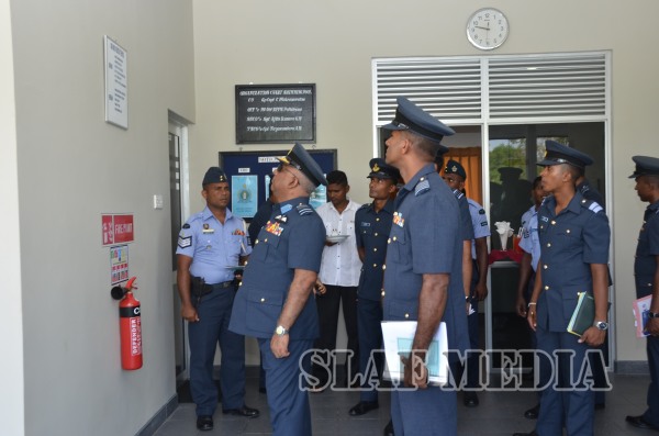 Annual Aoc’s Inspection At Slaf Station Ampara
