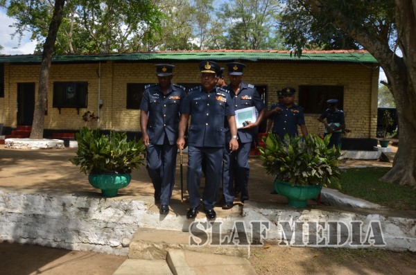 Annual Aoc’s Inspection At Slaf Station Ampara