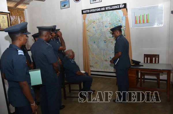 Annual Aoc’s Inspection At Slaf Station Ampara
