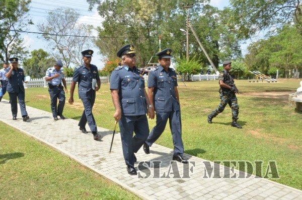 Annual Aoc’s Inspection At Slaf Station Ampara