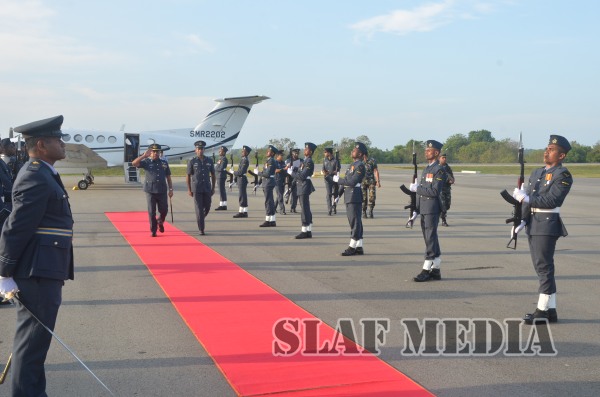 Annual Aoc’s Inspection At Slaf Station Ampara