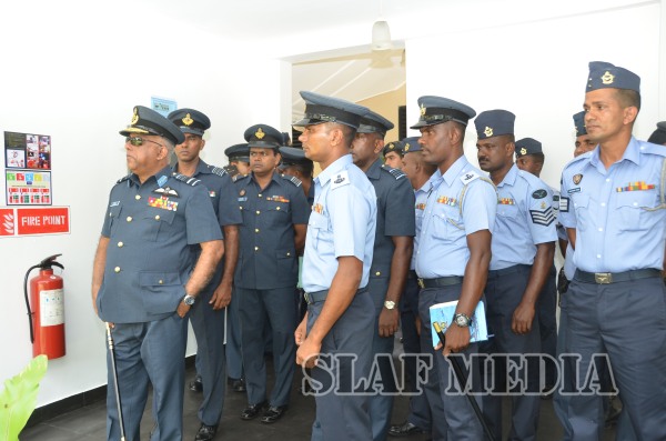 Annual Aoc’s Inspection At Slaf Station Ampara